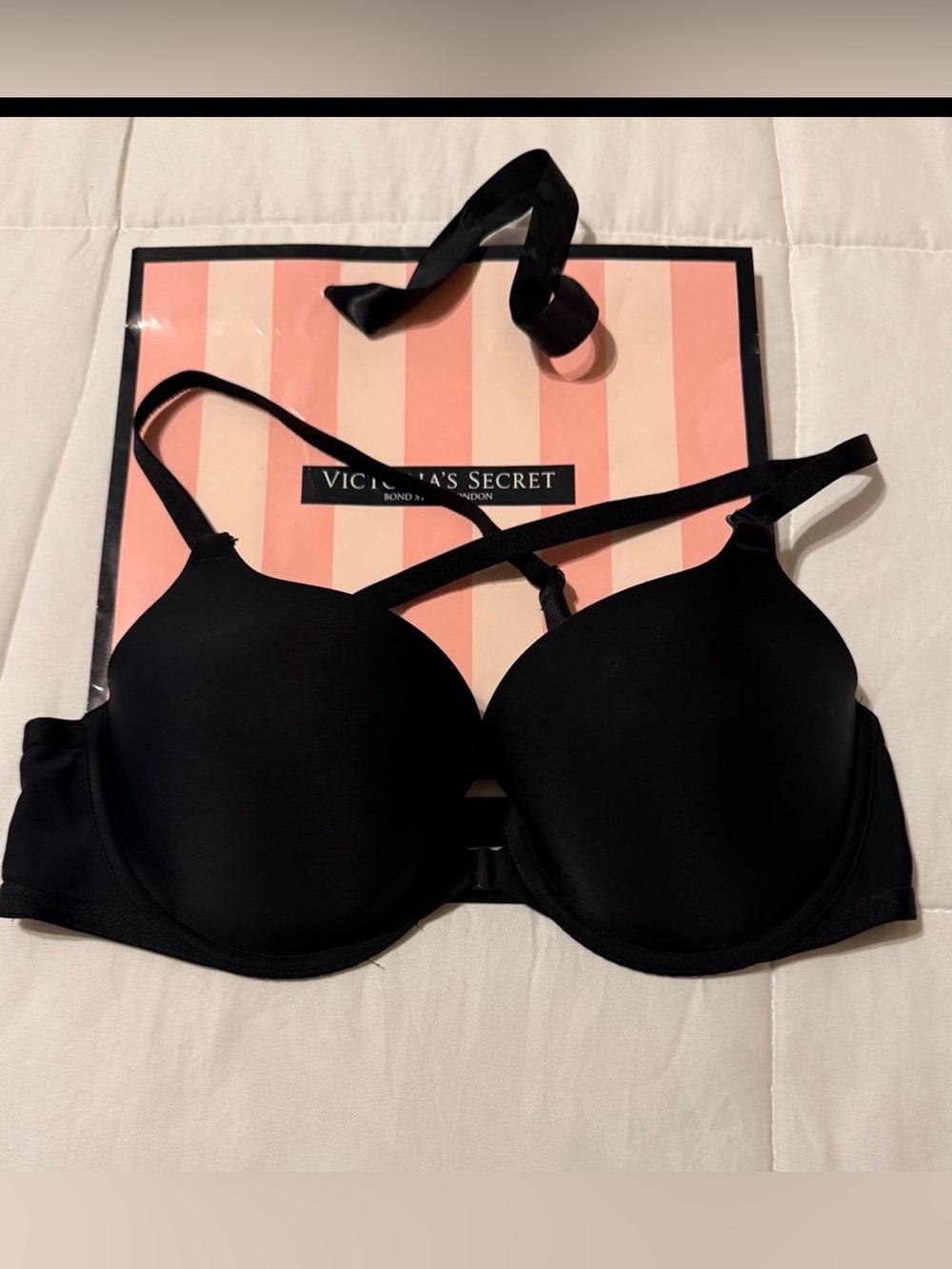 Victoria's Secret Black Convertible T-Shirt Bra